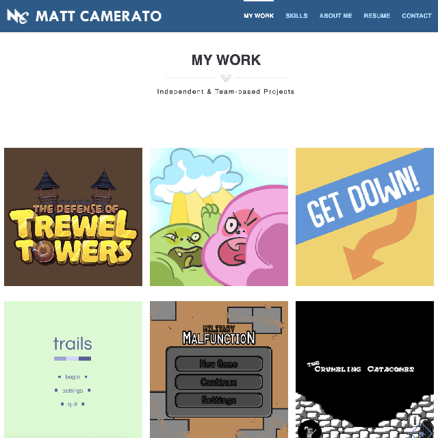 Matt Camerato's Portfolio